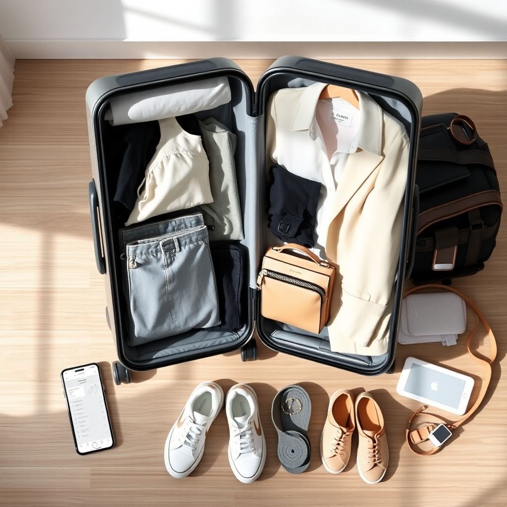 Капсульный чемодан: как собрать стильный багаж без лишних вещей