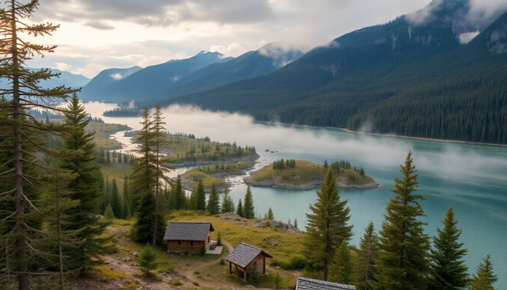 Самые красивые национальные парки России - иллюстрация