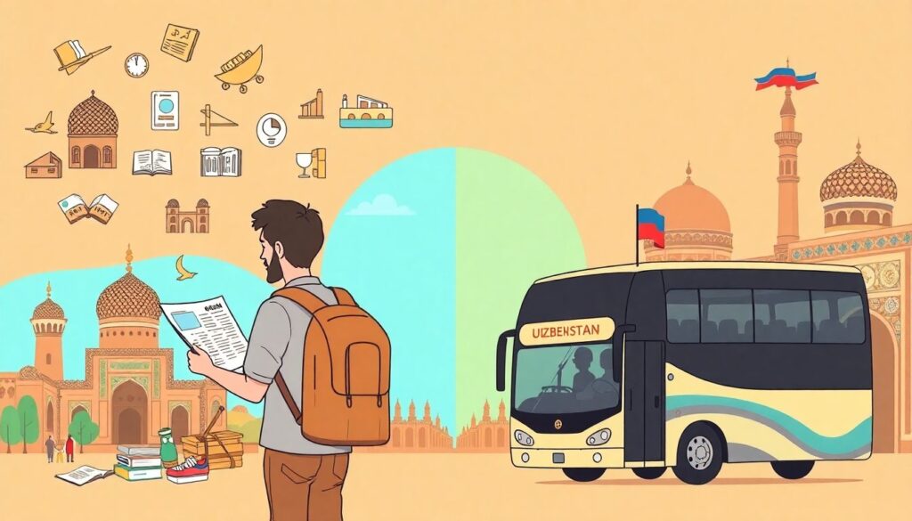 Путешествие в Узбекистан: восточные сказки наяву - иллюстрация