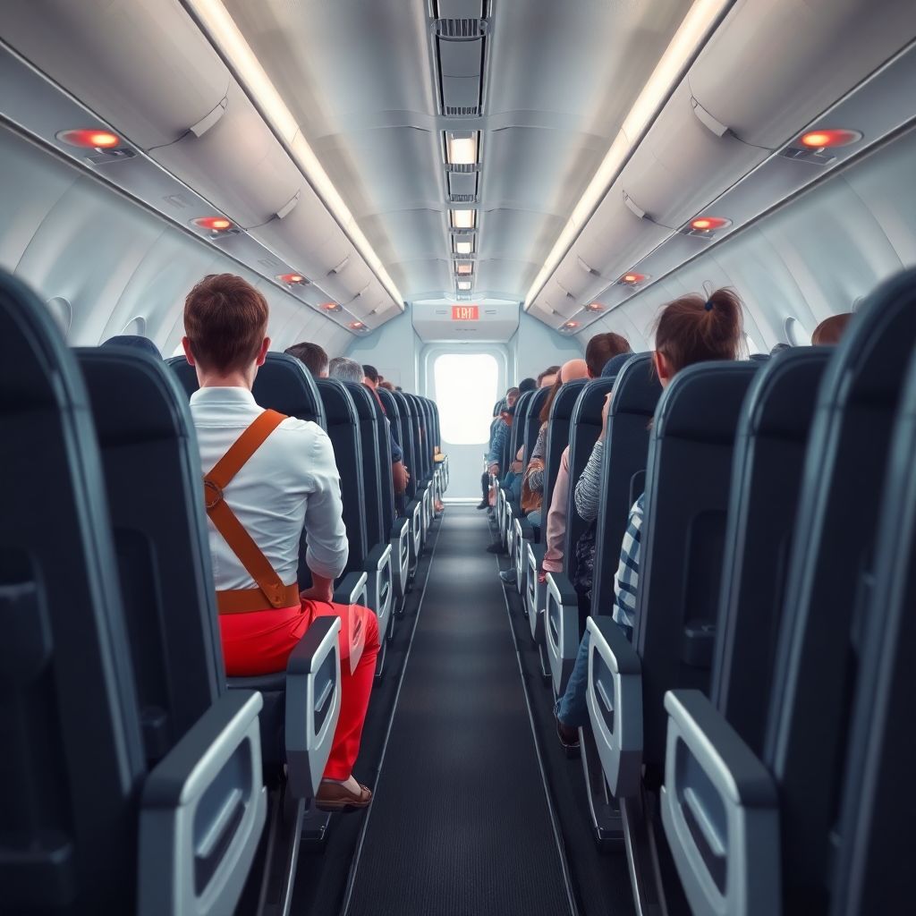 Почему нужно поднимать спинку кресла в самолете при взлете и посадке