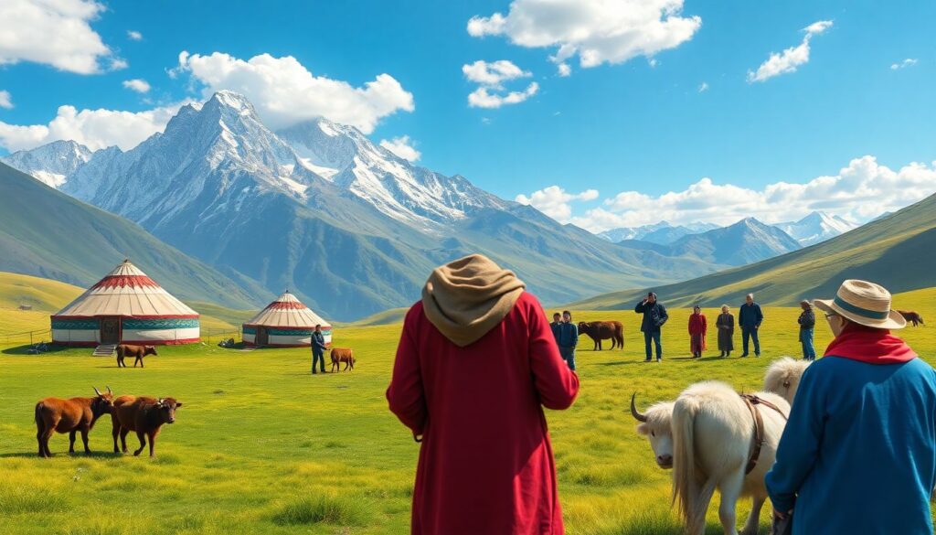 Что такое джайлоо-туризм в Киргизии - иллюстрация