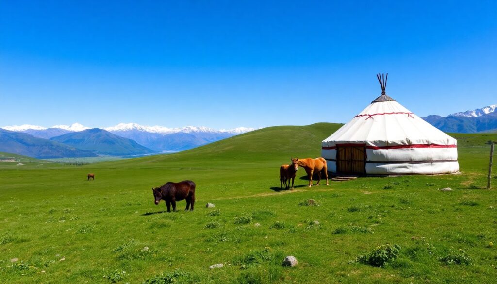 Что такое джайлоо-туризм в Киргизии - иллюстрация