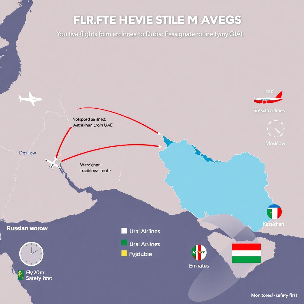 Сколько лететь из Москвы в Дубай и как ситуация в Иране изменила маршруты