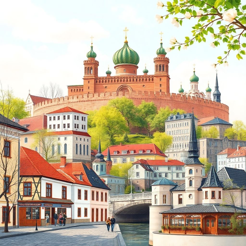 Бюджетные направления для весенних поездок по России: Орёл, Тула, Псков