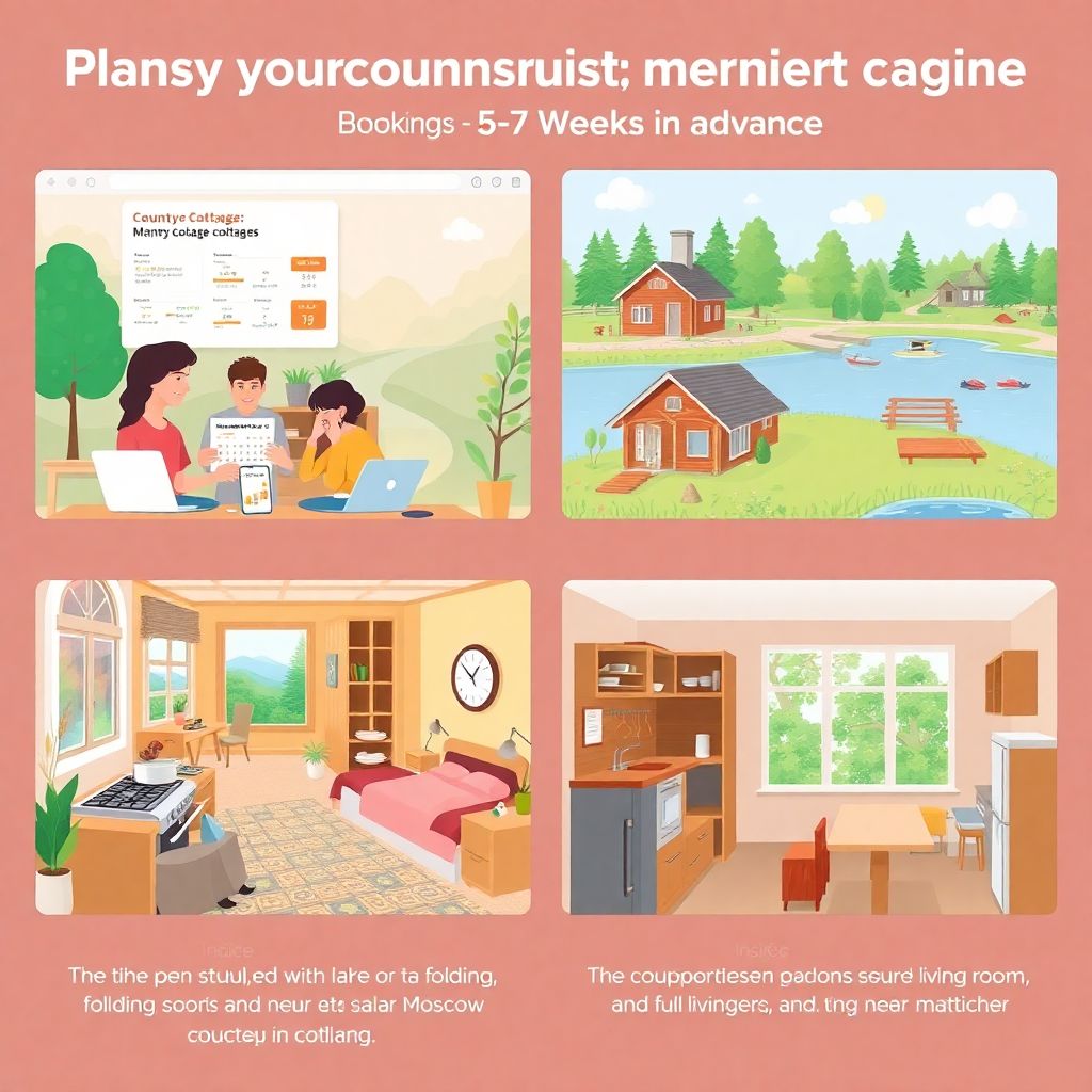 Оптимальный срок бронирования домика 5–7 недель: как сэкономить на отдыхе