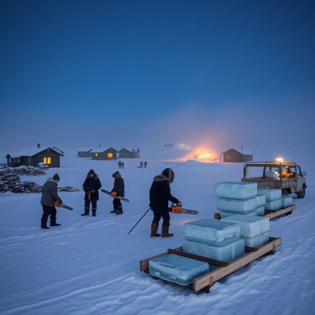Село Найба в Якутии: жизнь без воды и солнца глазами Алексея Жирухина