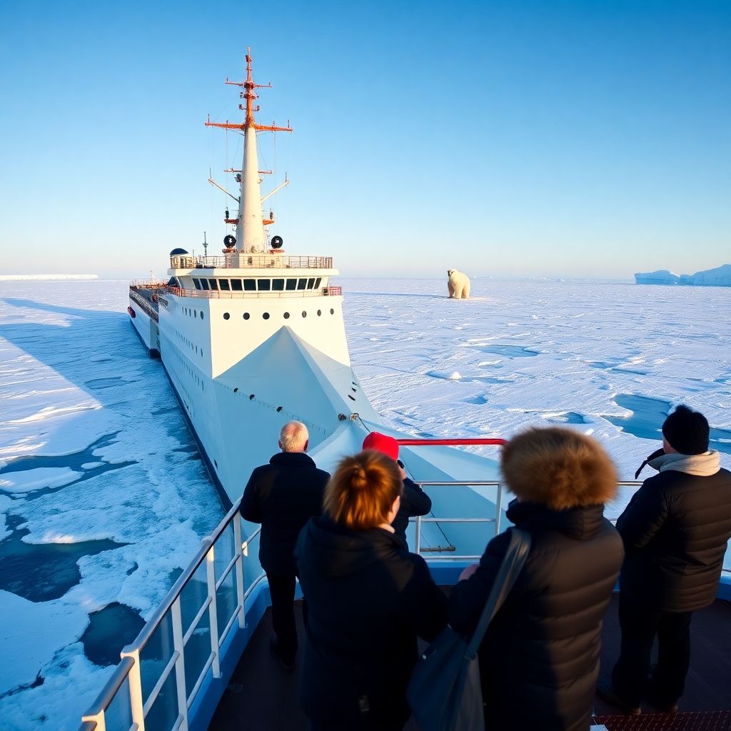 Тур на Северный полюс на атомном ледоколе: сколько стоит элитная экспедиция