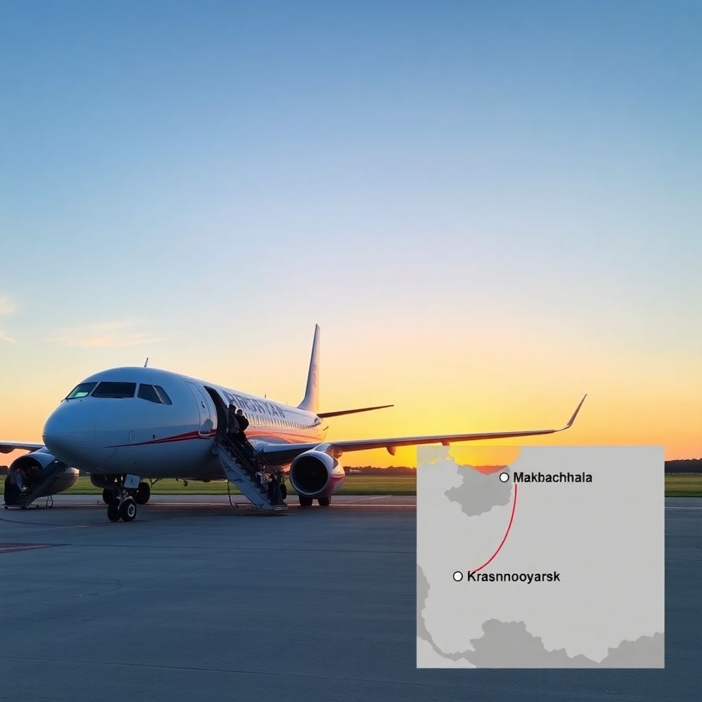 Махачкала – Красноярск: авиакомпания Россия увеличит рейсы до 4 в неделю