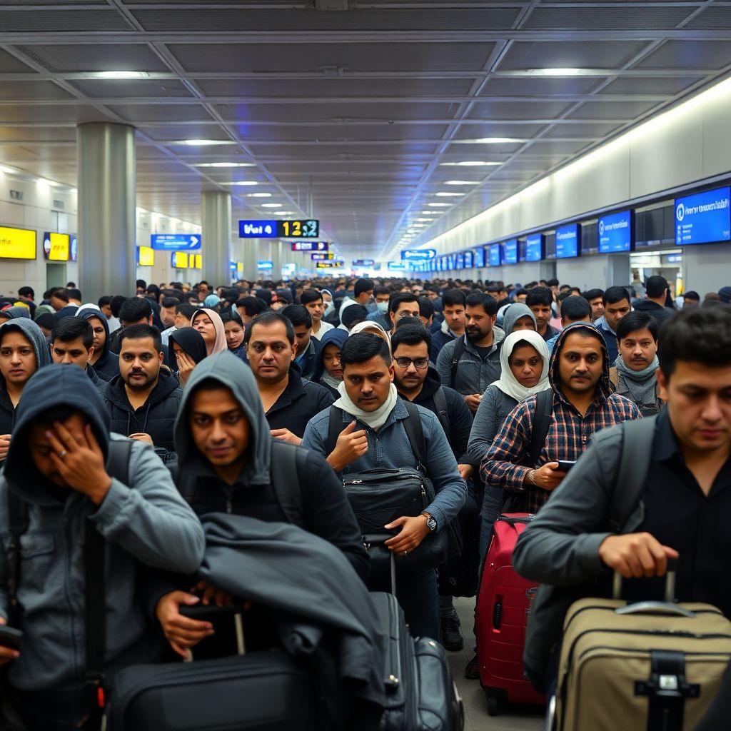 Рейсы из ОАЭ в Россию: очереди, задержки и хаос в аэропортах