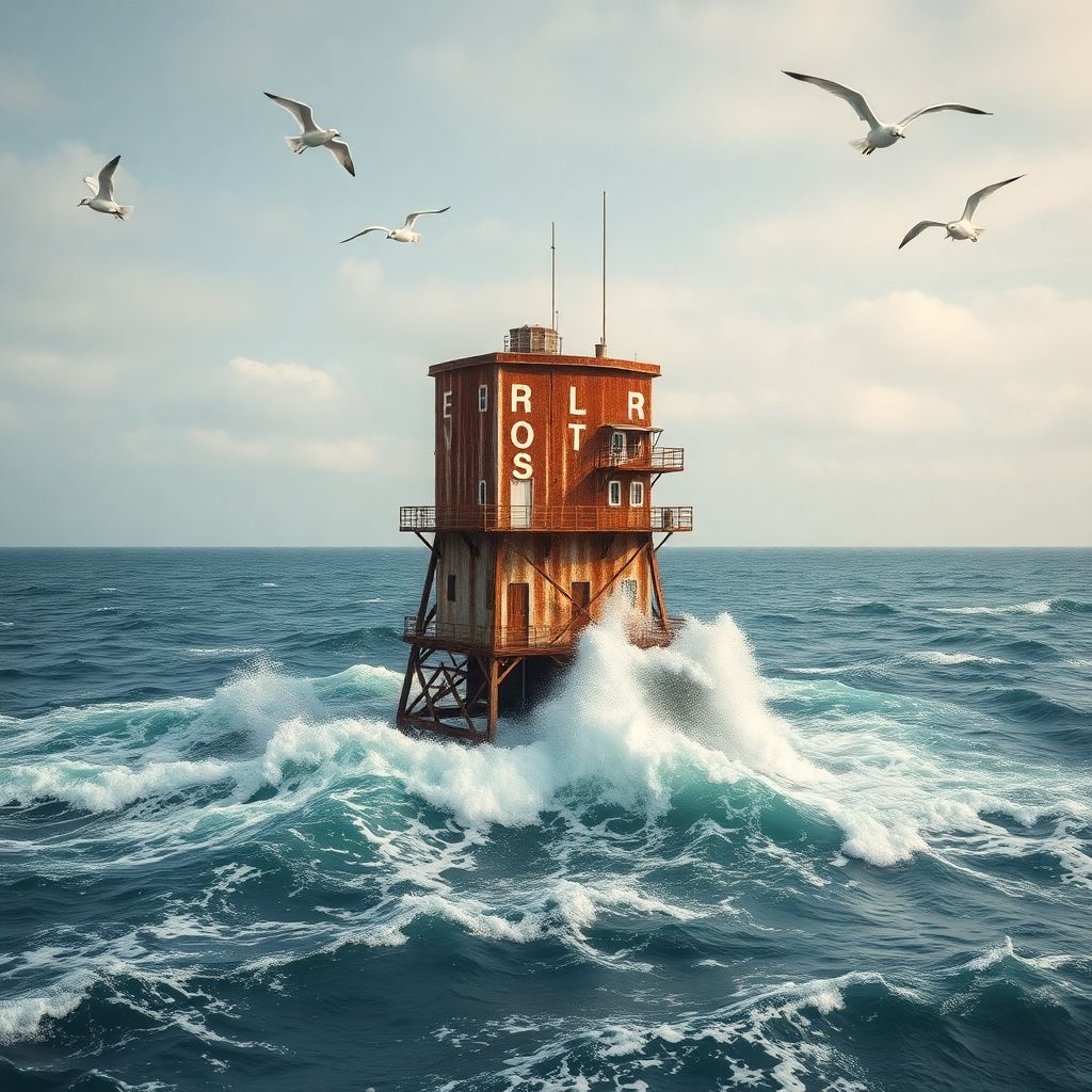 Frying pan tower: экстремальный отель посреди океана и жизни без берега