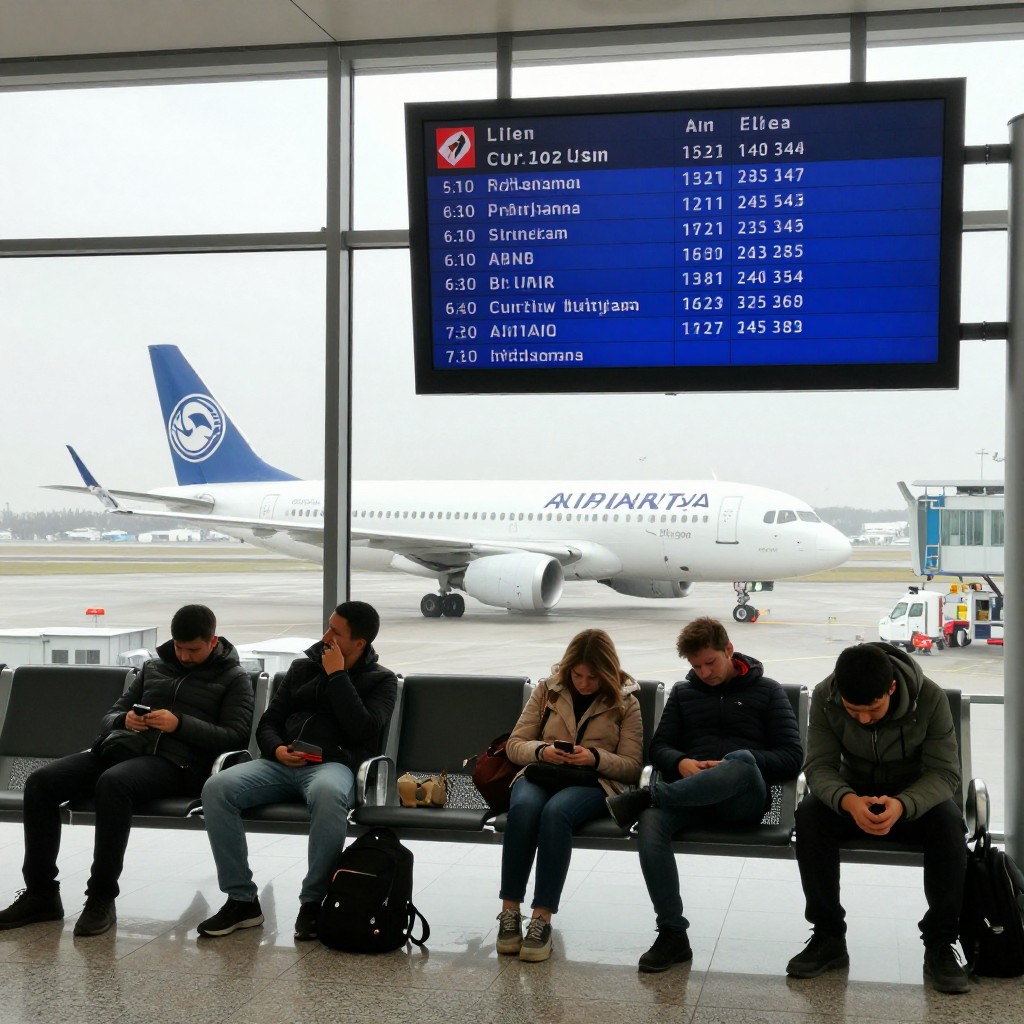 Рейс air cairo в Хургаду задержали почти на 40 часов в Шереметьево