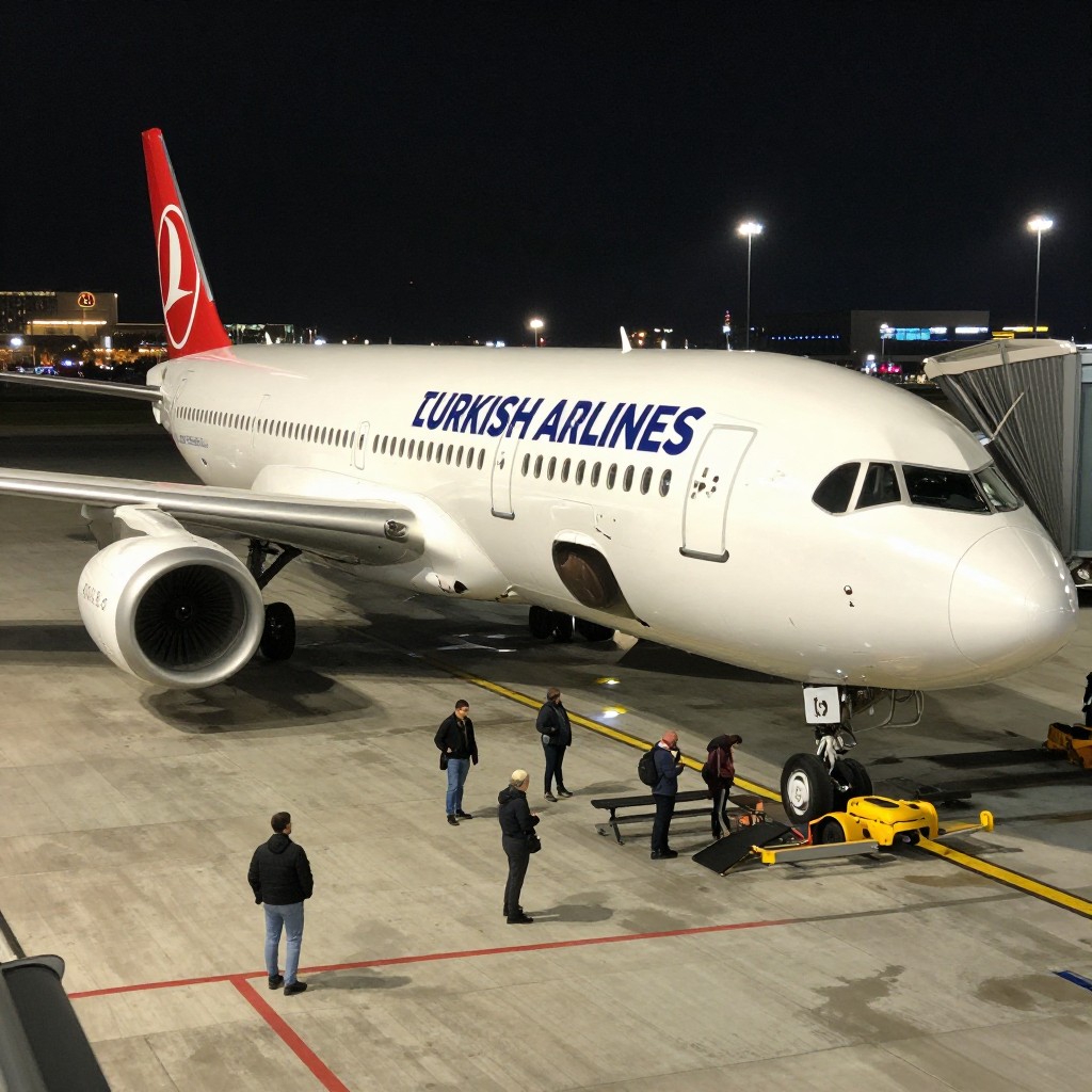 Turkish airlines меняет ночное расписание рейсов из Москвы и Санкт-Петербурга